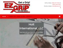 Tablet Screenshot of ezgrip.net